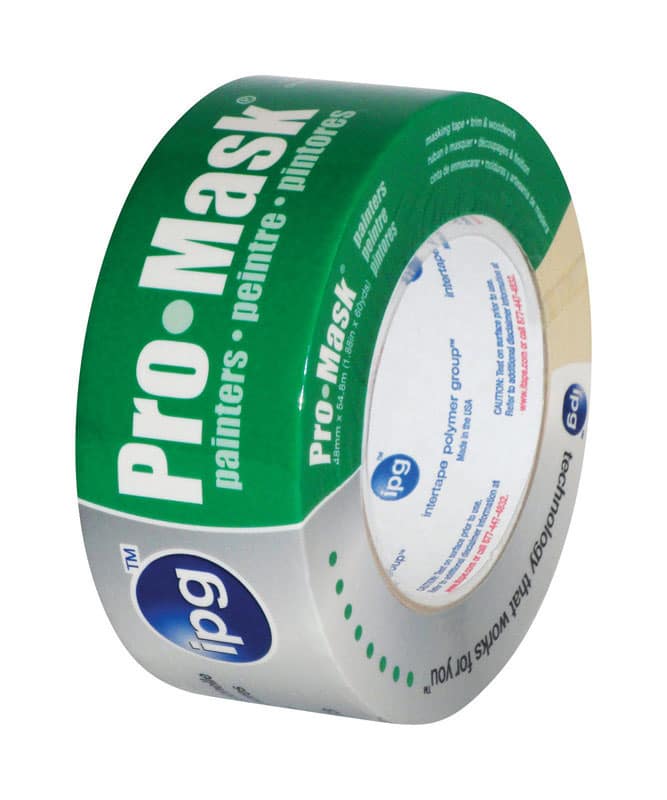 IPG - Pro-Mask 1.88 in. W X 60 yd L Beige Masking Tape Case of 16 price history on PriceWatchPro