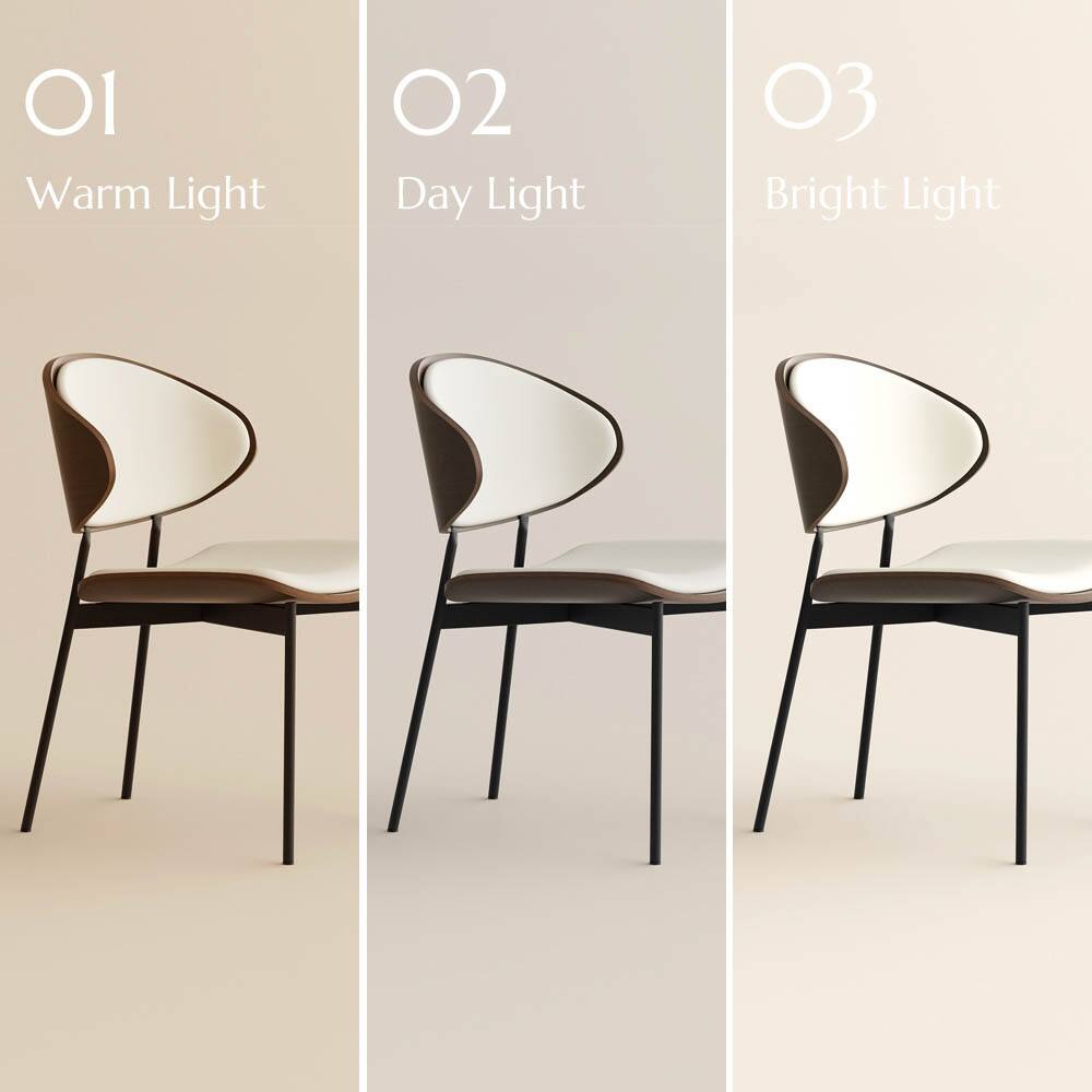 01 Warm Light  
02 Day Light  
03 Bright Light