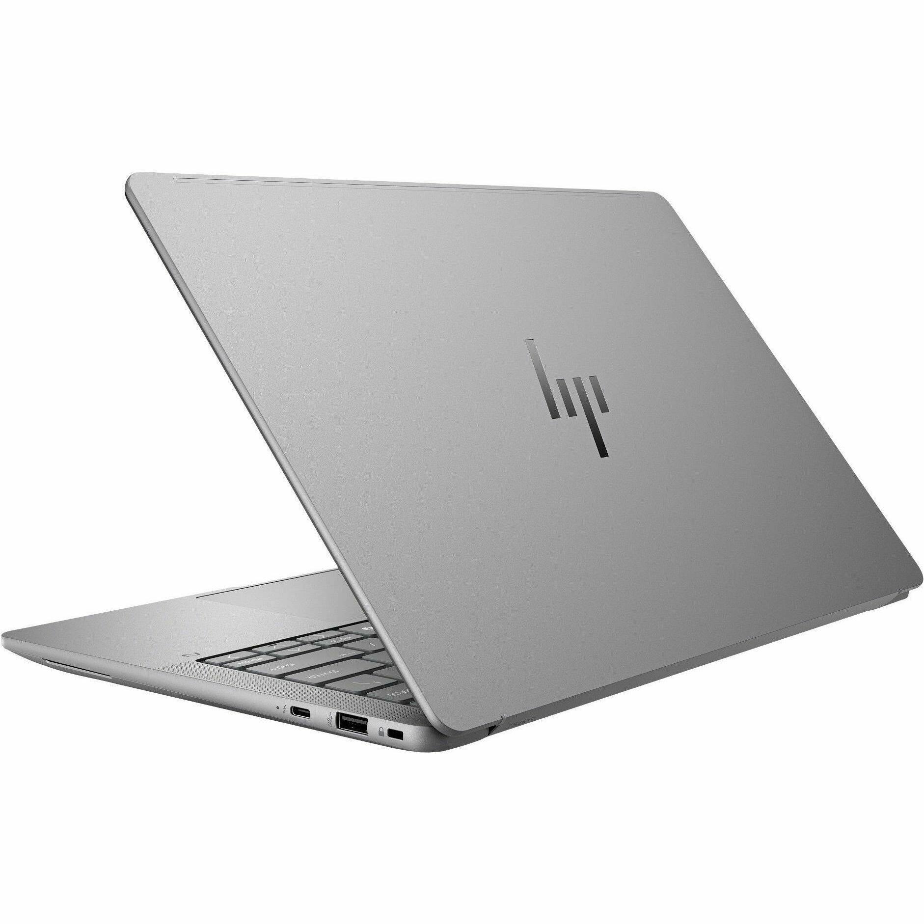 Alt View 2. HP - HP ZBook Ultra G1a 14" Mobile Workstation - WUXGA - AMD Ryzen AI MAX PRO 385 - 32 GB - 512 GB SSD - English Keyboard - Silver.
