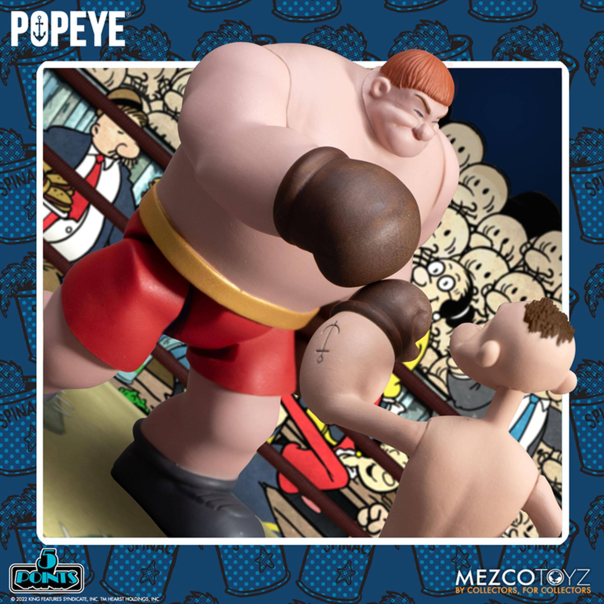 POPEYE SPINA SPINA POINTS 2022 KING FEATURES SYNDICATE INC TM HEARST! PRADNOS INC MEZCOTOYZ BY COLLECTORS, FOR COLLECTORS