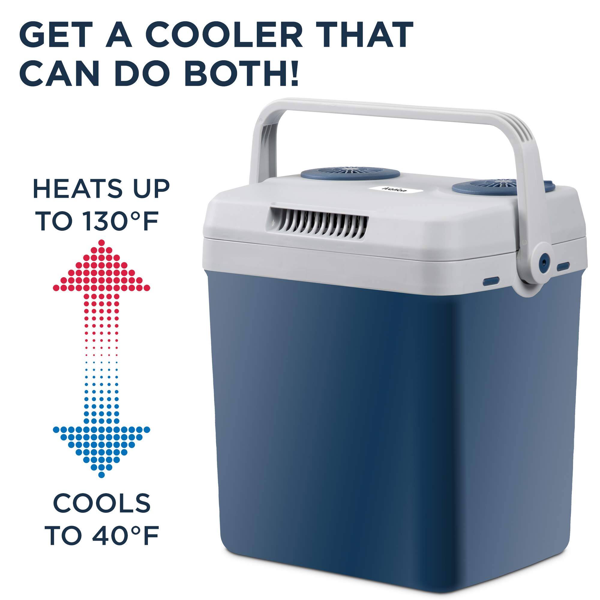 GET A COOLER THAT CAN DO BOTH! HEATS UP TO 130°F COOLS TO 40°F