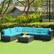 Alt View 3. Costway - 7PCS Patio Rattan Furniture Set Sectional Sofa Cushioned - Turquoise.