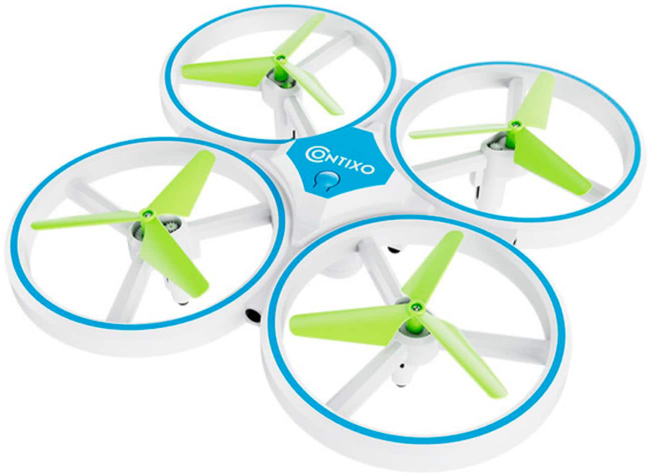 Alt View 15. Contixo - Mini Light Up Drone with Remote Controller - Blue.