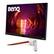 Left. BenQ - MOBIUZ EX2710U 27" IPS LED 4K 144Hz Freesync Premium Pro Gaming Monitor with HDR (HDMI/DP/USB Type B/USB 3.0) - White.