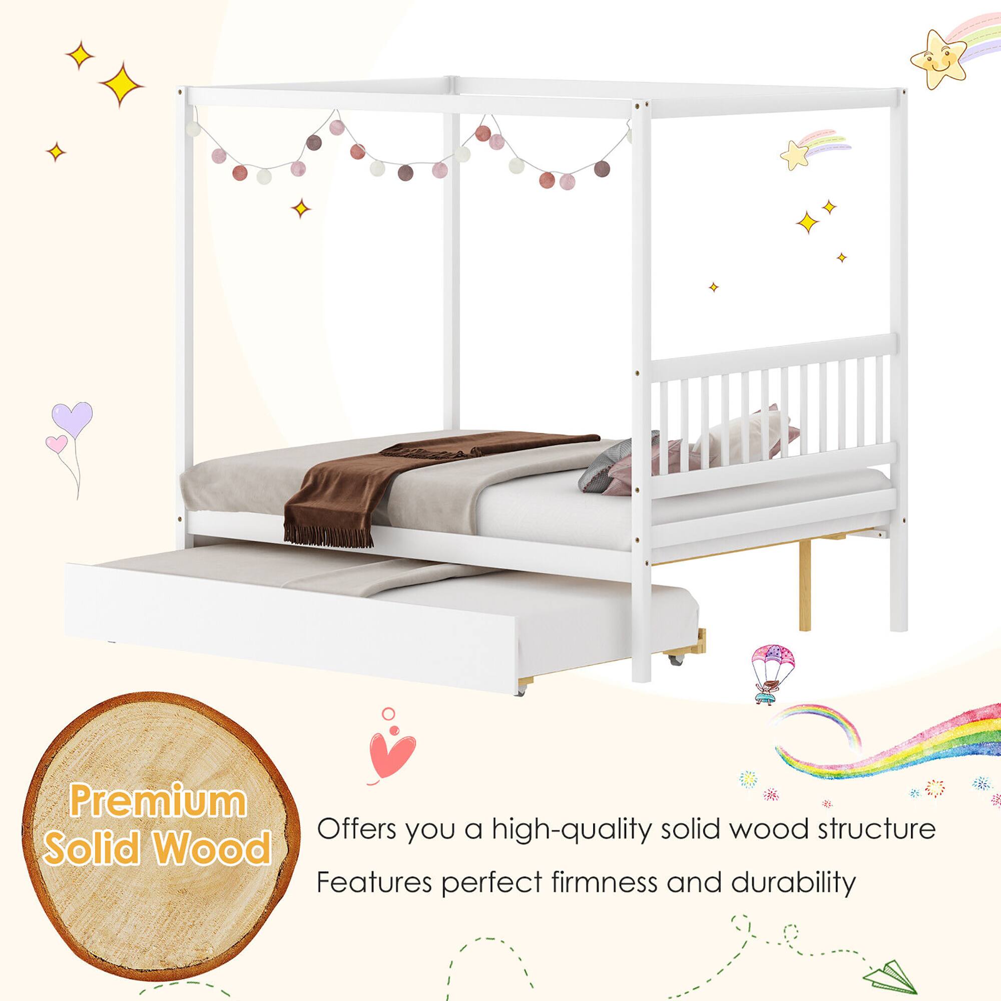 Premium Solid Wood

Offers you a high-quality solid wood structure  
Features perfect firmness and durability