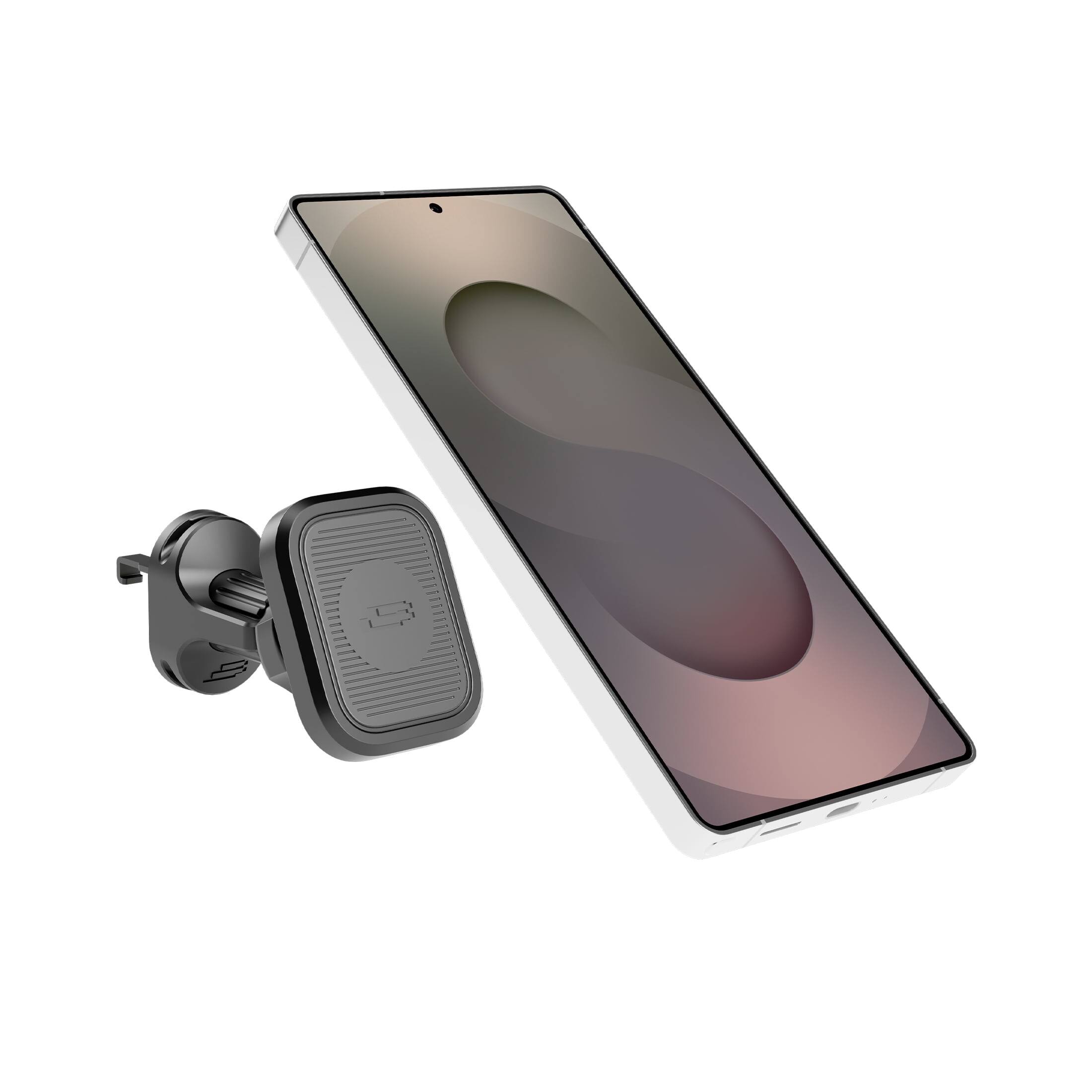 Alt View 3. Bracketron - Bracketron MagVent Magnetic Car Phone Mount, Air Vent Holder with 360° Rotation for iPhone & Android - Black.