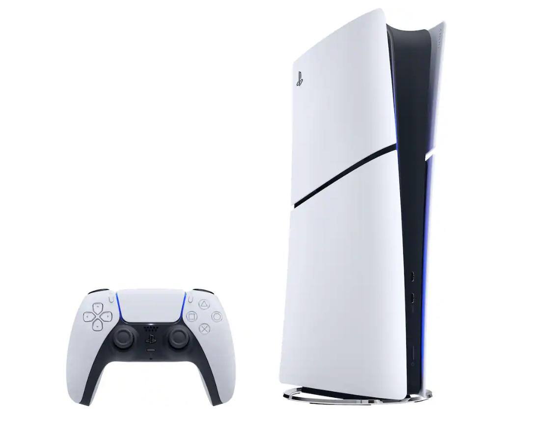 Alt View 1. Sony - PlayStation 5 Digital Edit 825GB Fortnite Bundle w/DualSense Control Red - White.