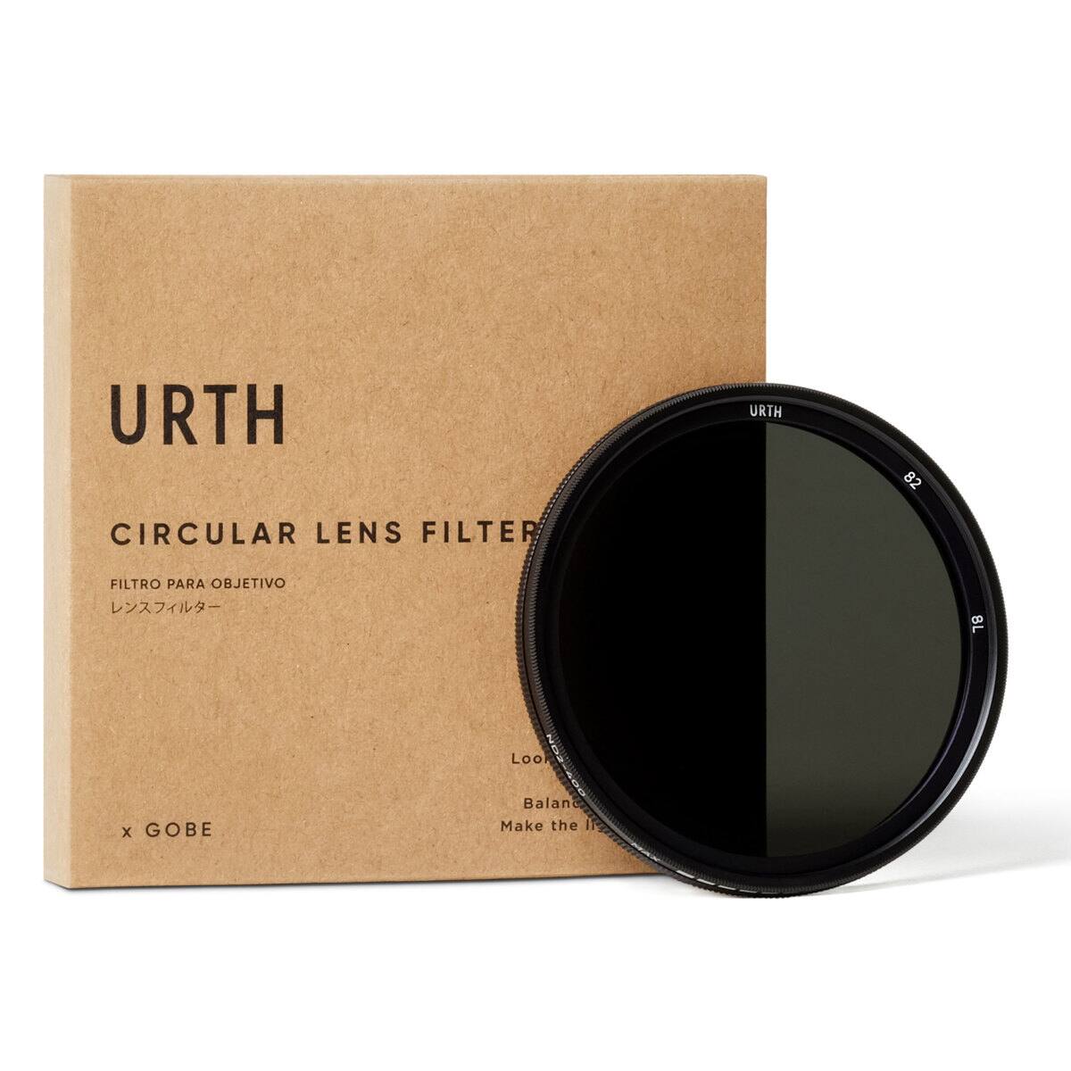 URTH  
CIRCULAR LENS FILTER  
FILTRO PARA OBJETIVO  
レンズフィルター  

x GOBE  

Look  
Balance  
Make the light