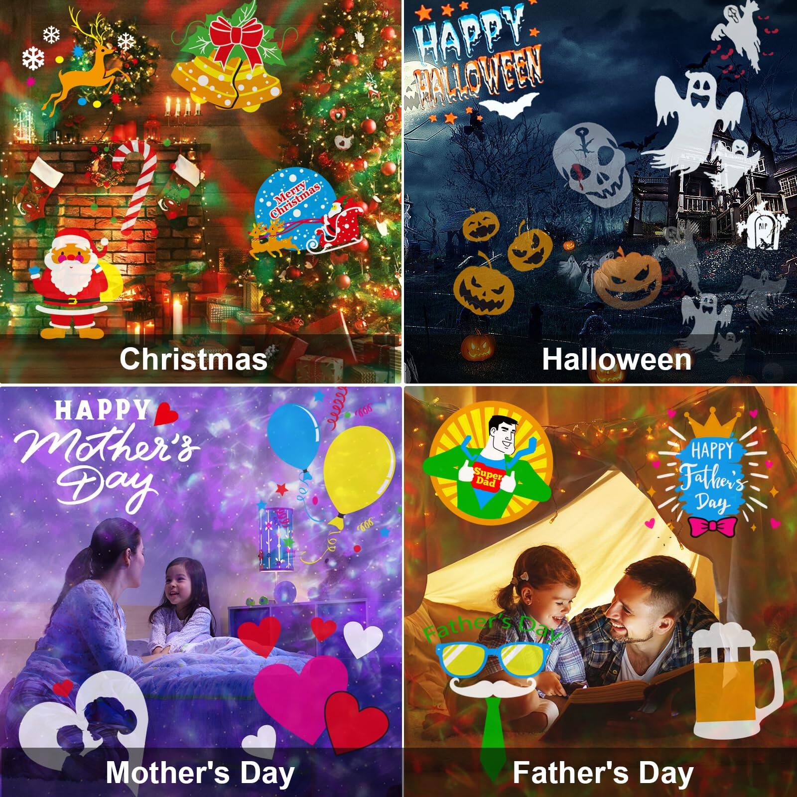 - Christmas
- Halloween
- Mother's Day
- Father's Day