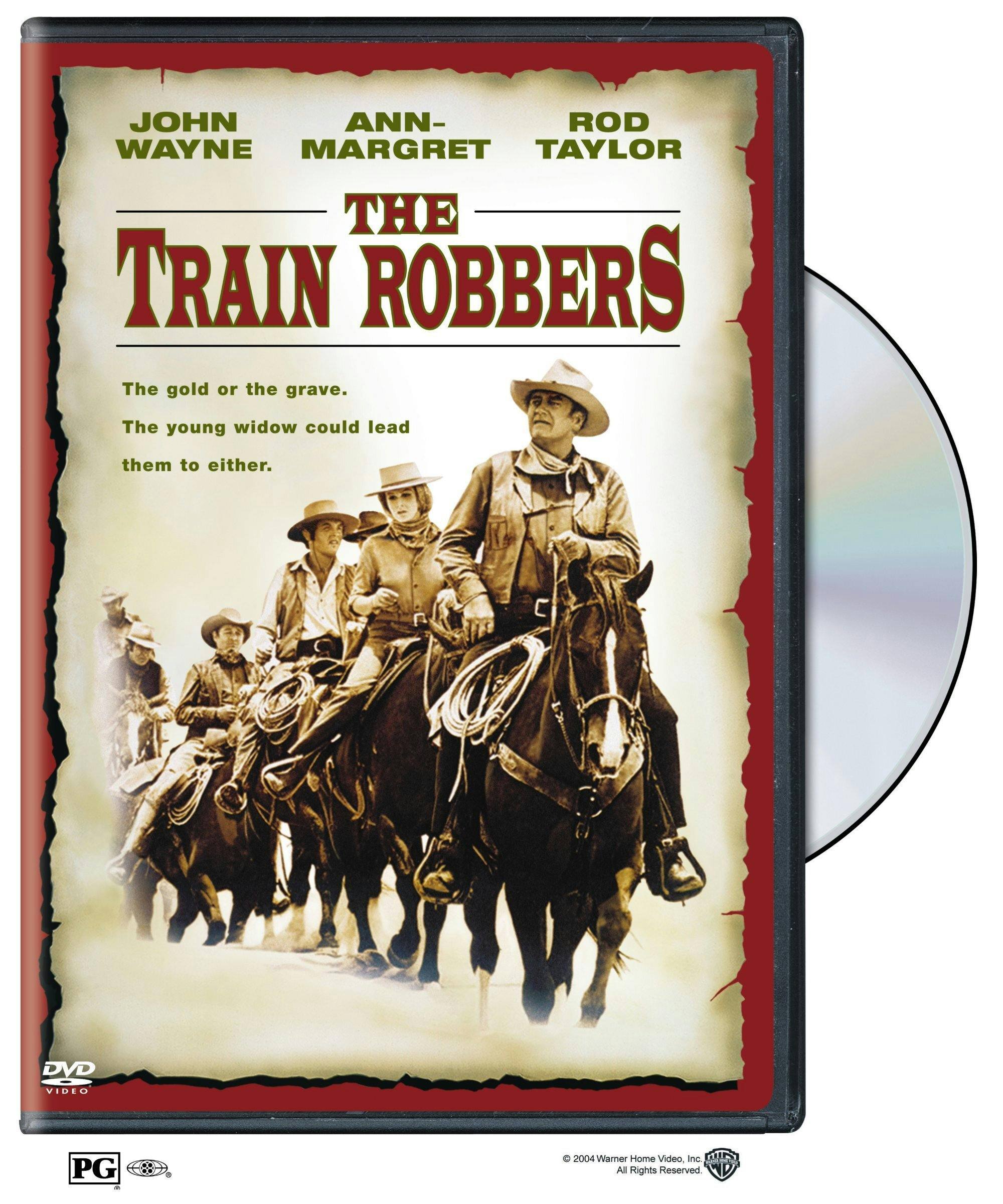 Front. The Train Robbers (DVD Widescreen) [DVD].