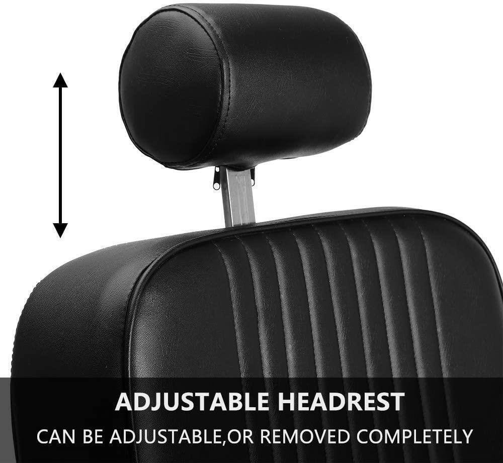 ADJUSTABLE HEADREST  
CAN BE ADJUSTABLE, OR REMOVED COMPLETELY