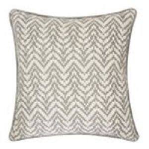 LuXeo - Chevron Indoor Throw Pillow - Gray