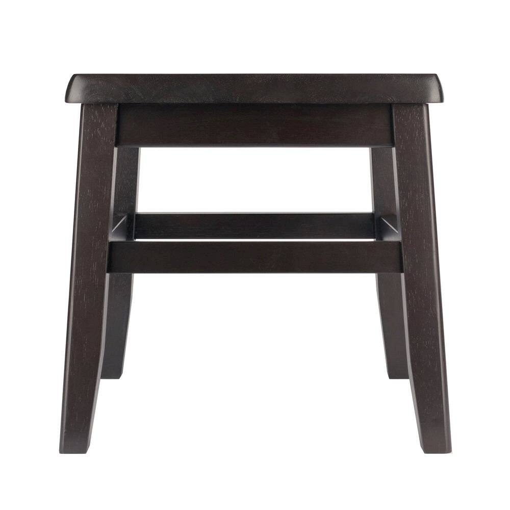 Alt View 1. FurniFact - 2-PC Conductor Stool Set - Coffee.