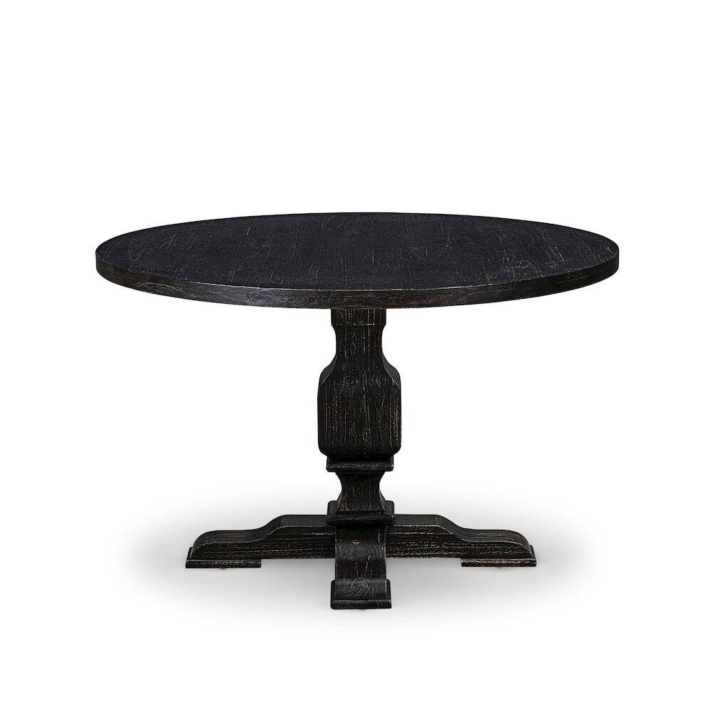 Alt View 3. East West Furniture - Wood Wooden Table - Black.