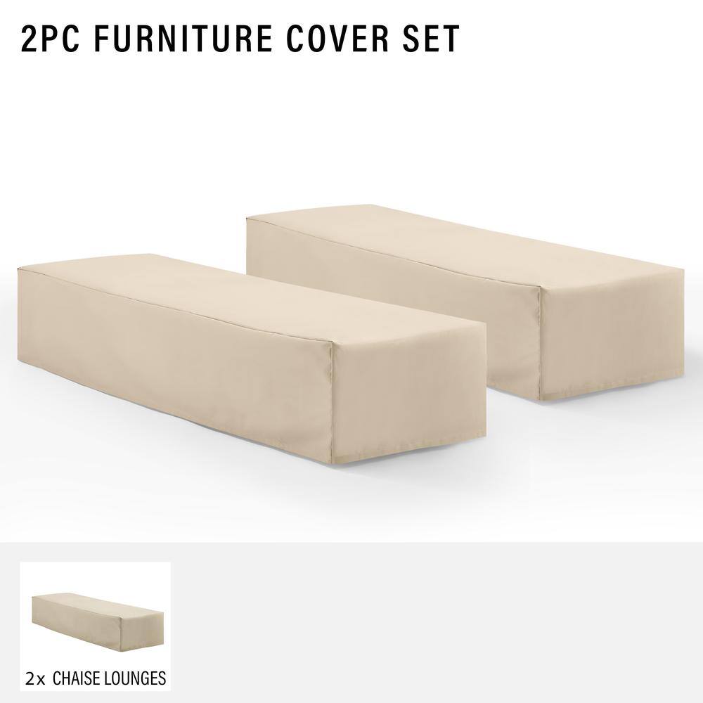 2PC FURNITURE COVER SET  
2x CHAISE LOUNGES