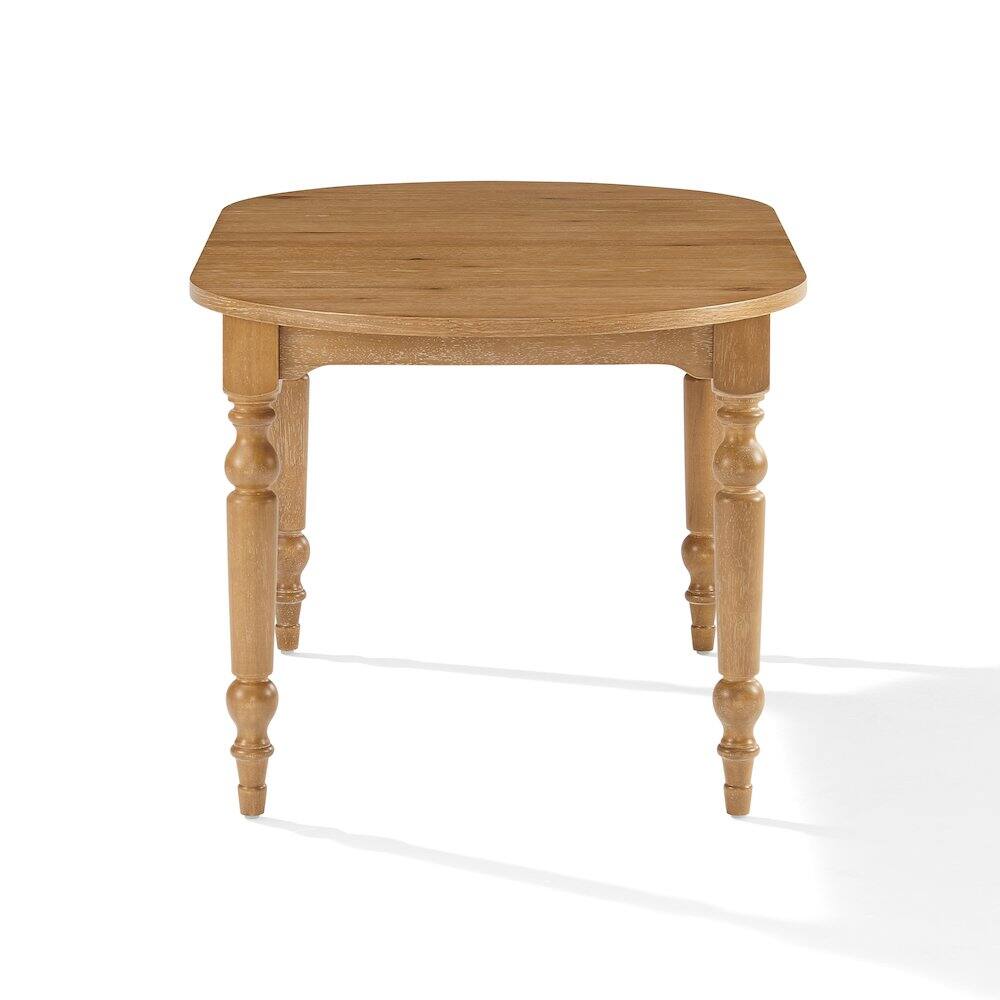 Back. Crosley Furniture - Daphne Dining Table Rustic Brown - Rustic Brown.
