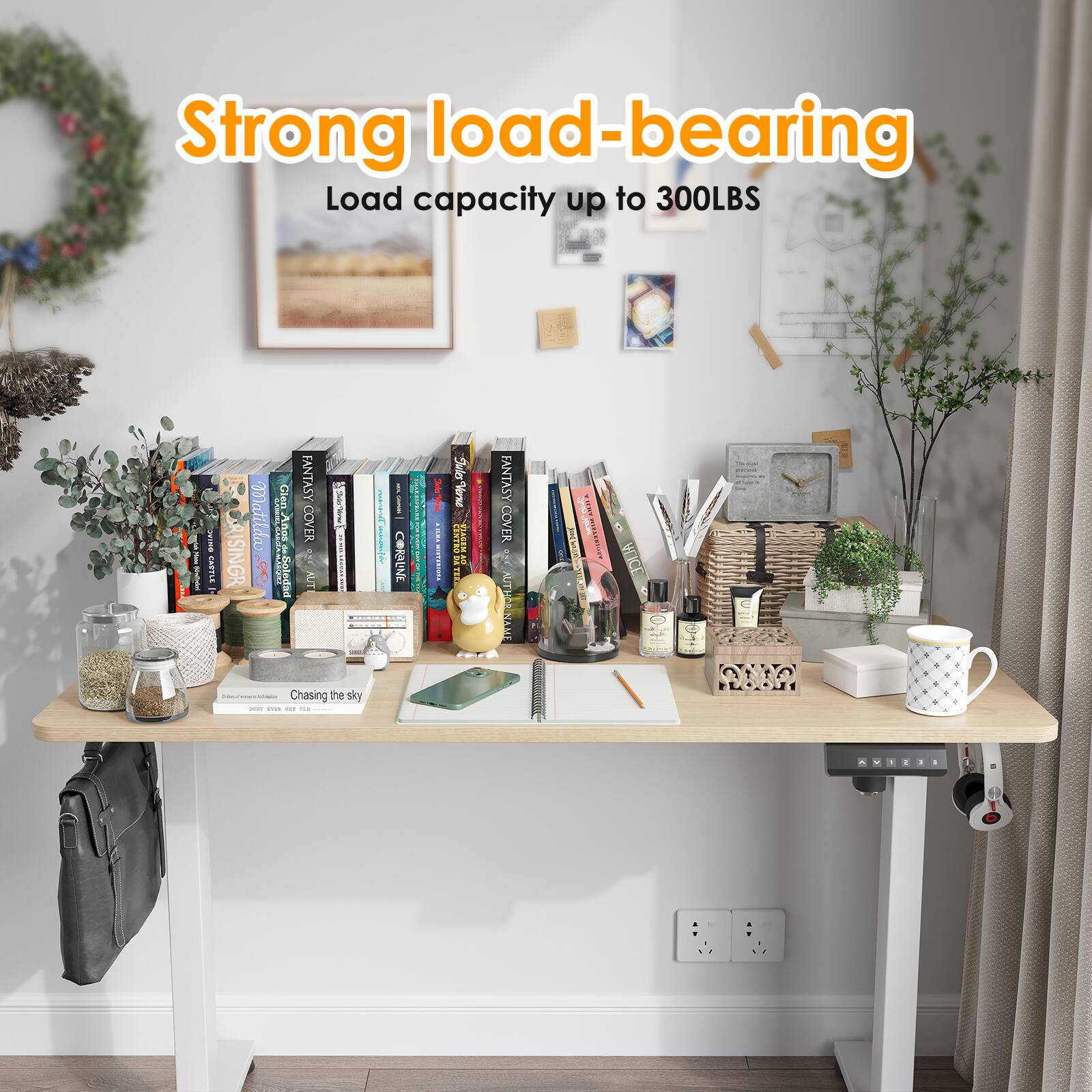 Strong load-bearing. Load capacity up to 300LBS.
