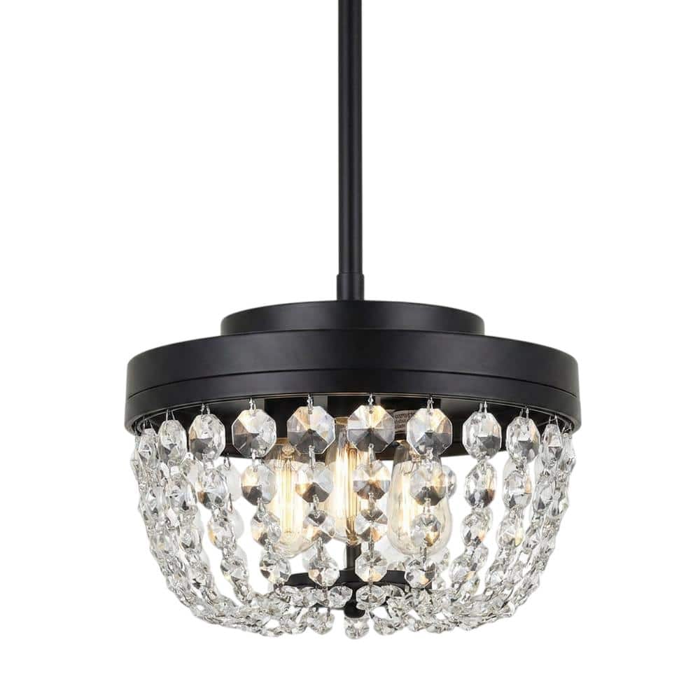 Elegant Lighting - Gianna 10 inch pendant in - Black price history on PriceWatchPro