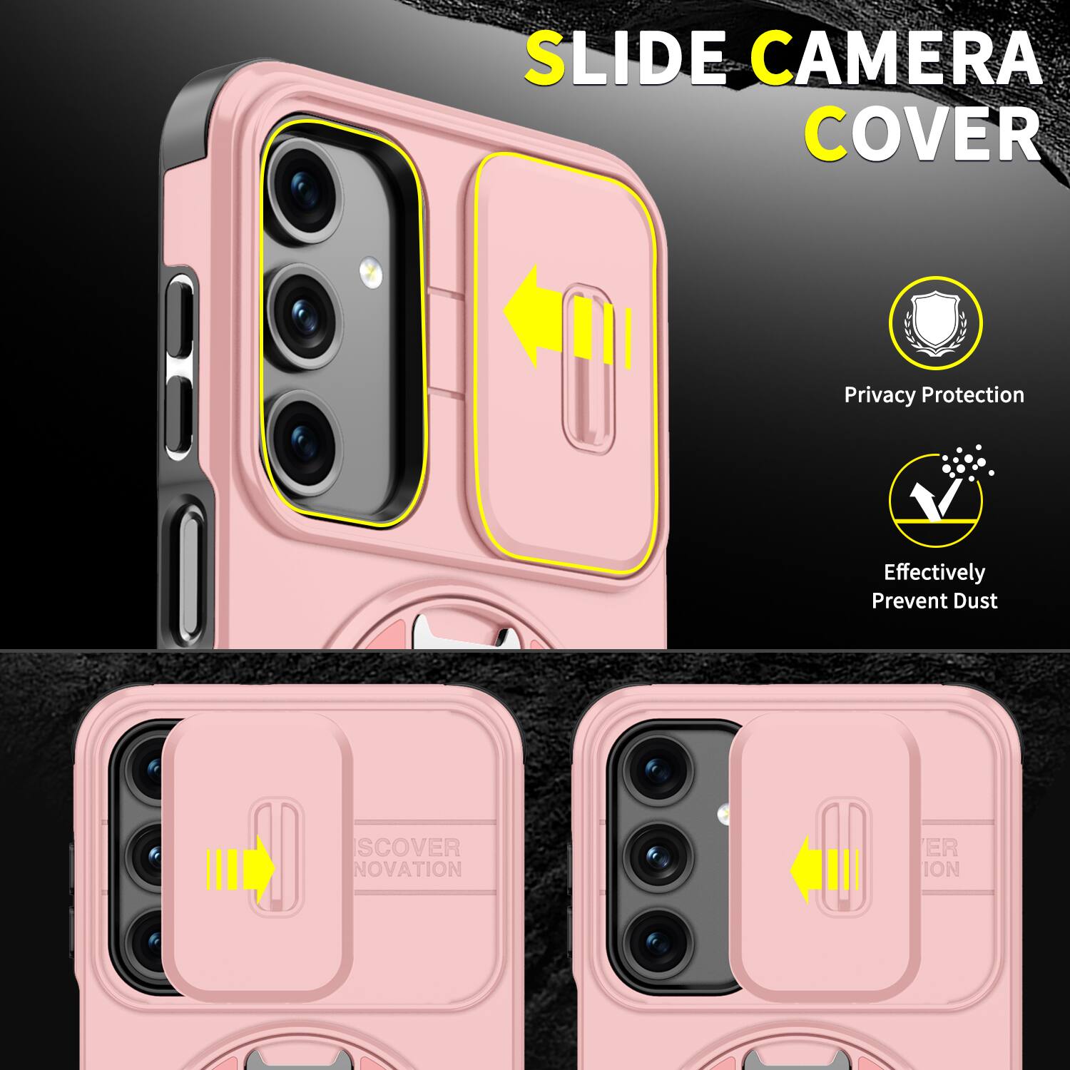 SLIDE CAMERA COVER

Privacy Protection
Effectively Prevent Dust

SCOVER NOVATION