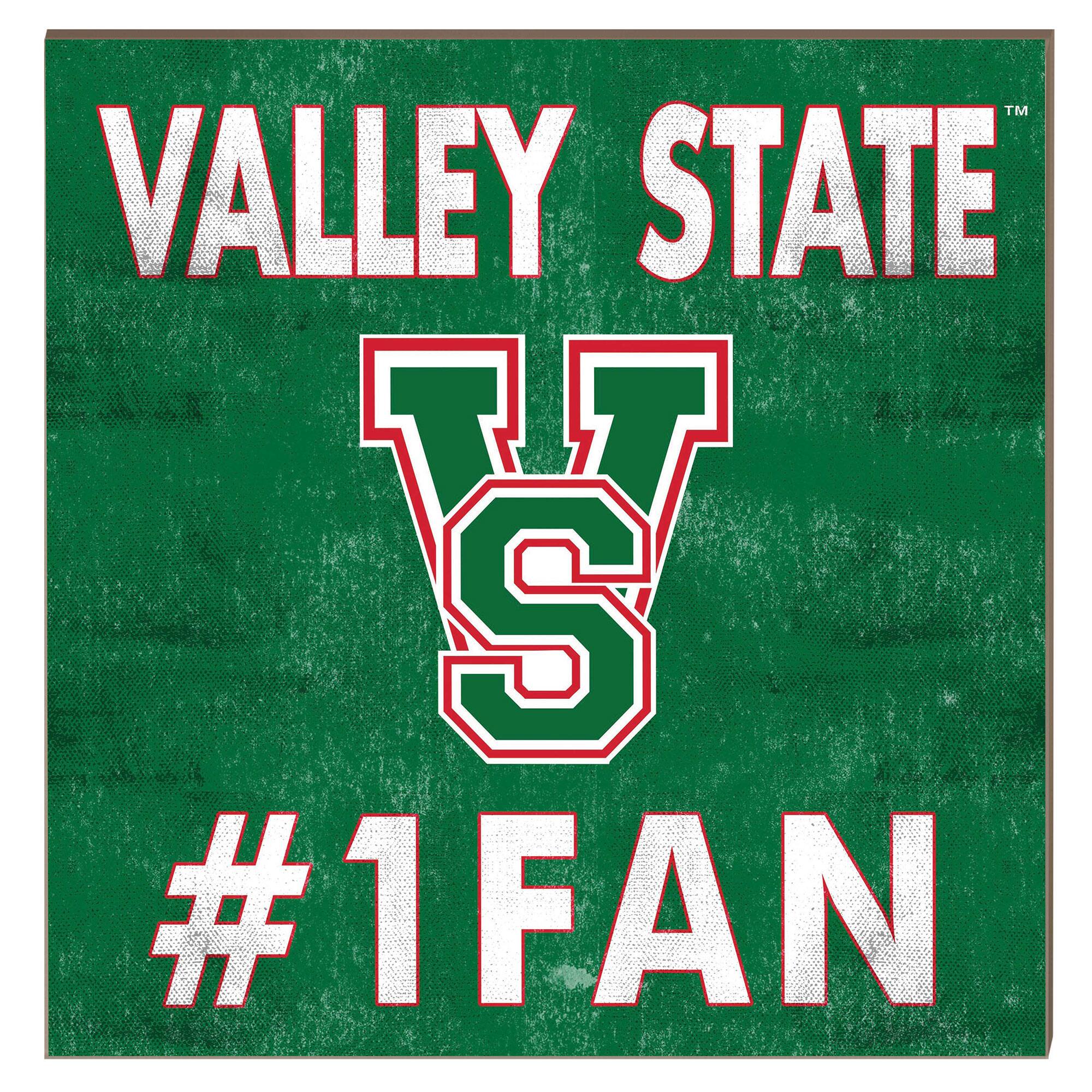 Mississippi Valley State Delta Devils 10" x 10" #1 Fan Plaque