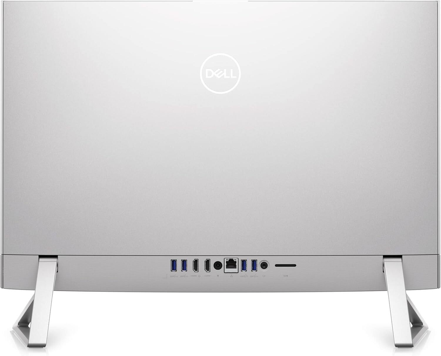 Alt View 3. Dell - Dell EC24250 23.8" All-in-One Desktop PC - FHD Touch Display - Intel Core 7 150U, 32GB RAM, 2TB SSD, Windows 11 Home - White.