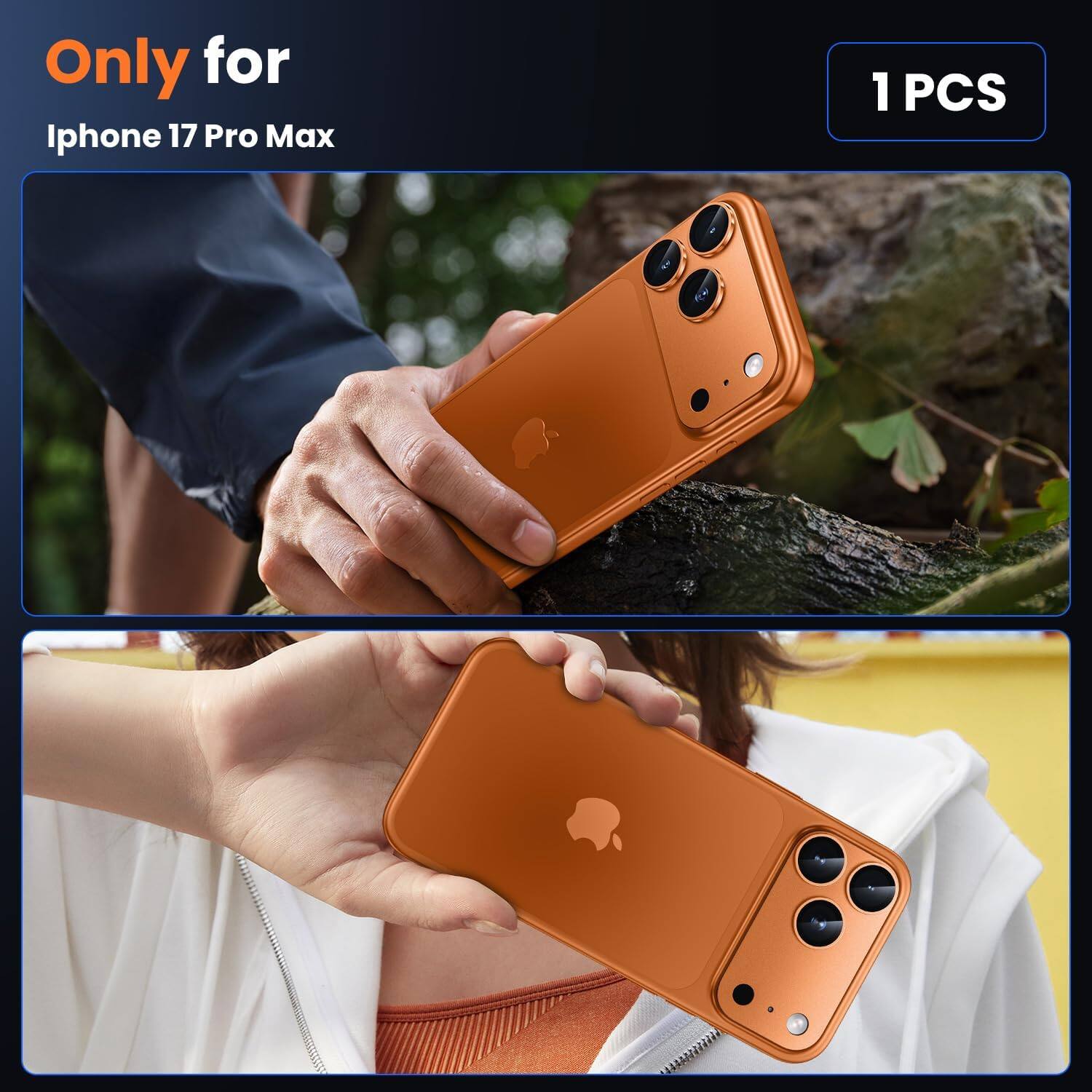 Only for  
iPhone 17 Pro Max  

1 PCS
