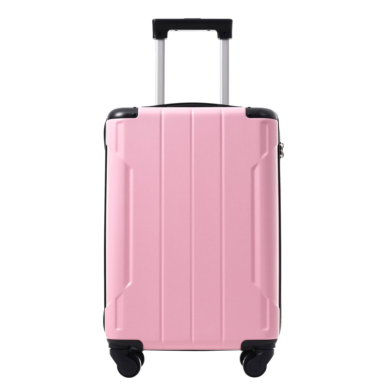 Alt View 3. ELEMENT ACE - 20-Inch Hardshell Carry-On Luggage, Lightweight ABS Suitcase with Spinner Wheels & TSA Lock - Pink.