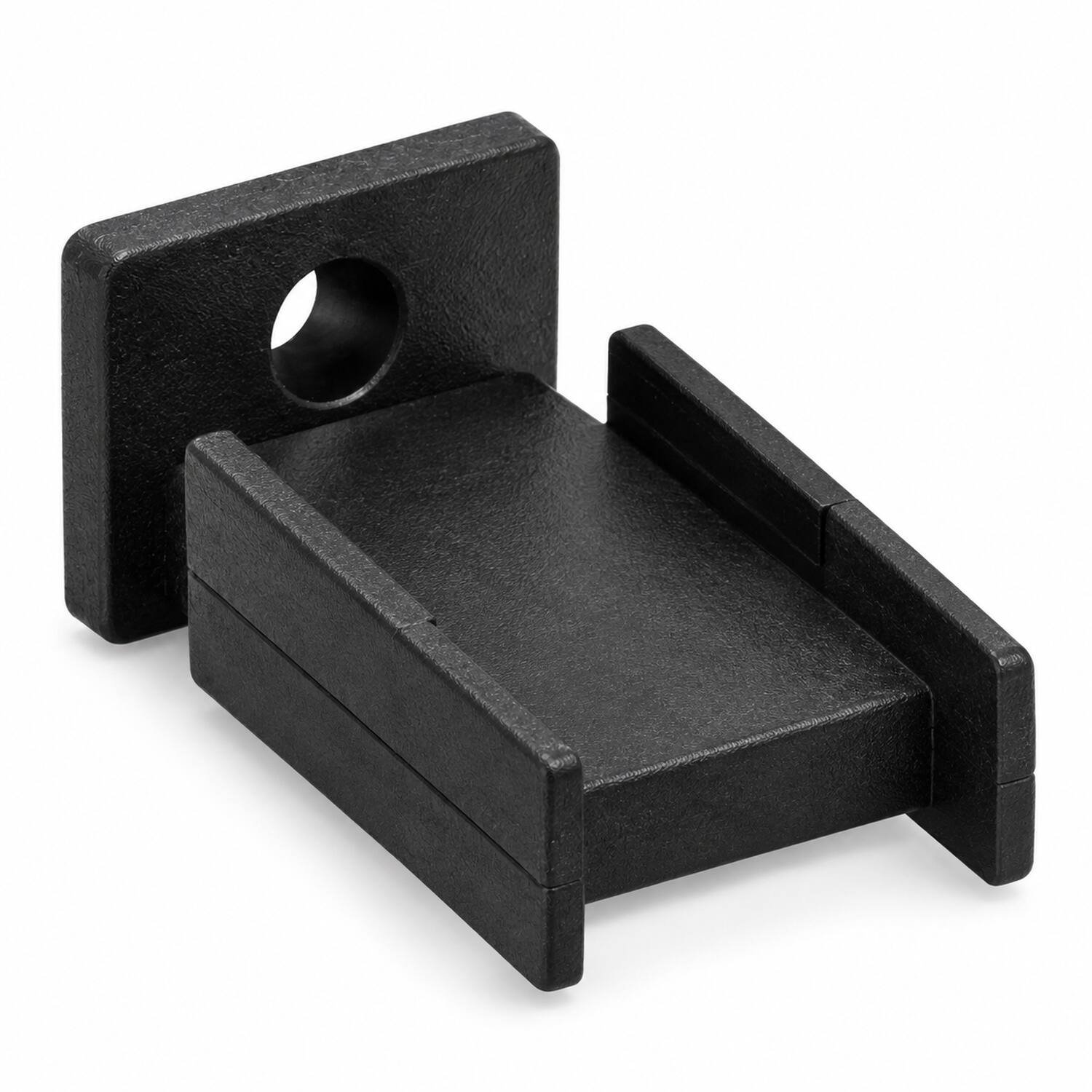 Angle. Sanoxy - Sanoxy USB Type A Jack Dust Cover with Handle, 50pcs/Bag - Black.