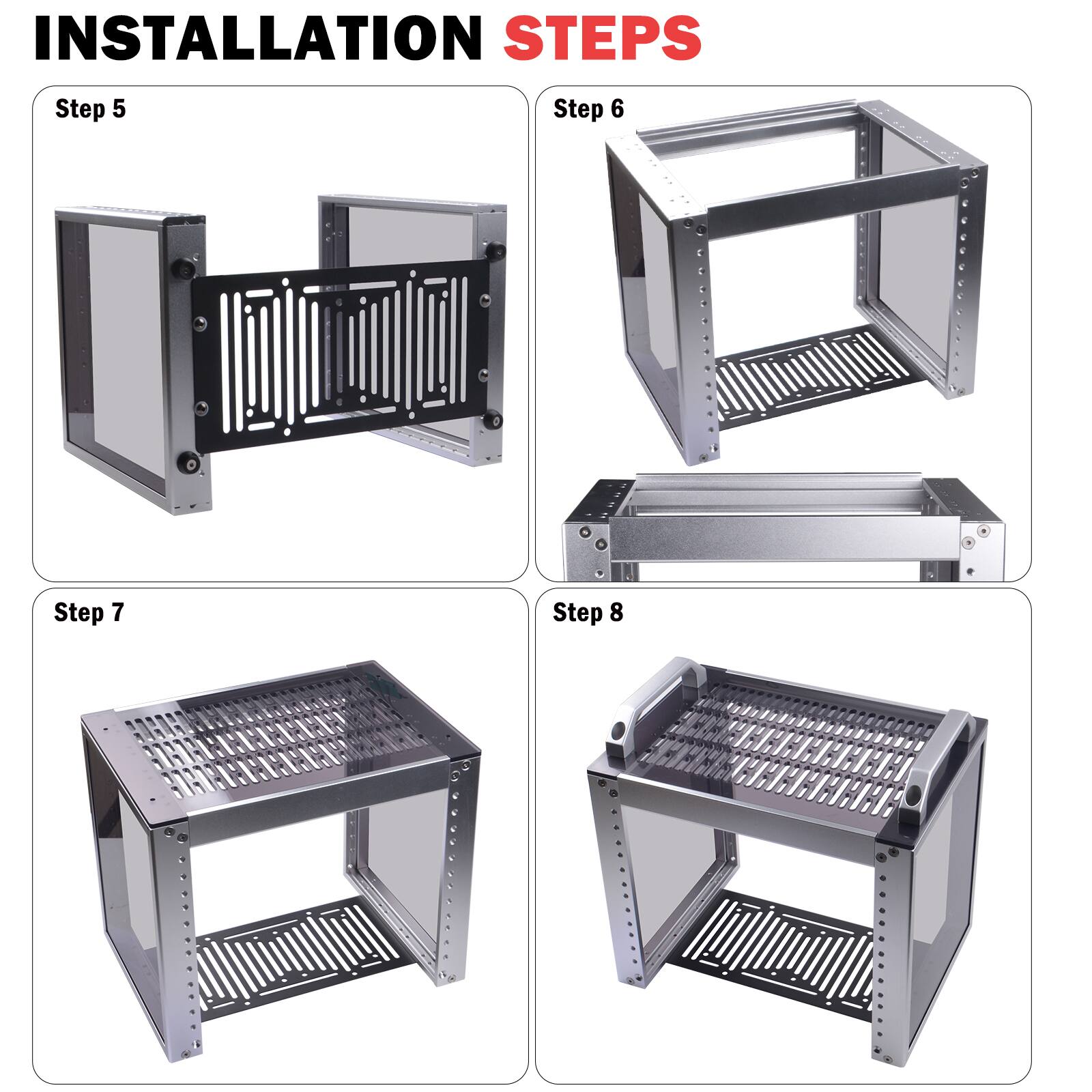 INSTALLATION STEPS

Step 5

Step 6

Step 7

Step 8