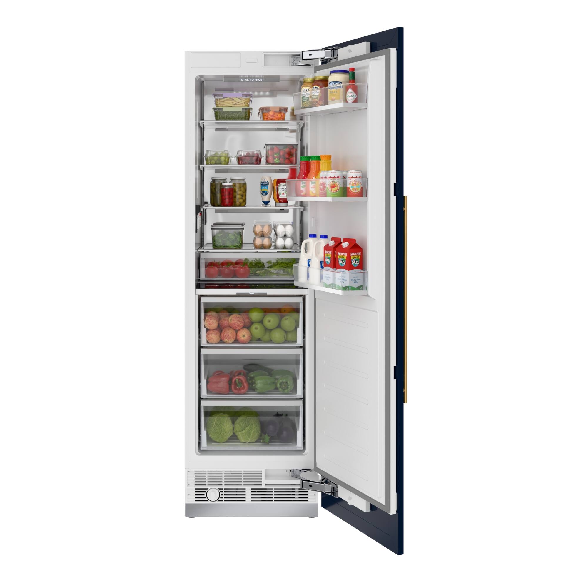 Alt View 2. Koolmore - KoolMore Reserve Panel Ready 24 in. Column Refrigerator with a 18 in. Wine Cooler and 18 in. Freezer - White.