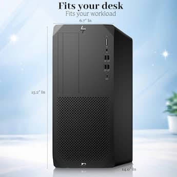 Refurbished Excellent Bundle HP Z2 G5 Tower Desktop Computer Refurbished Excellent Bundle HP Z2 G5 Tower Desktop Computer