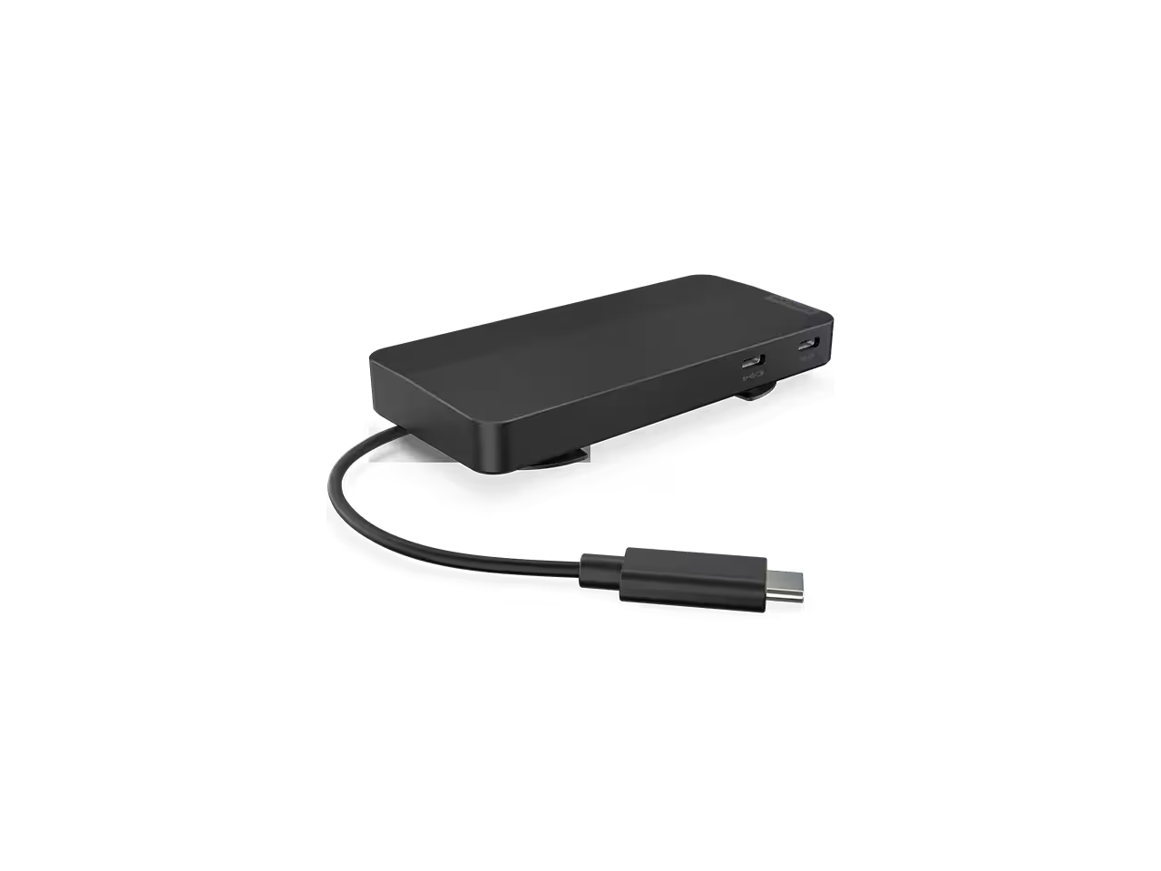 Alt View 6. Lenovo - Lenovo USB-C Dual Display Travel Dock without Adapter.