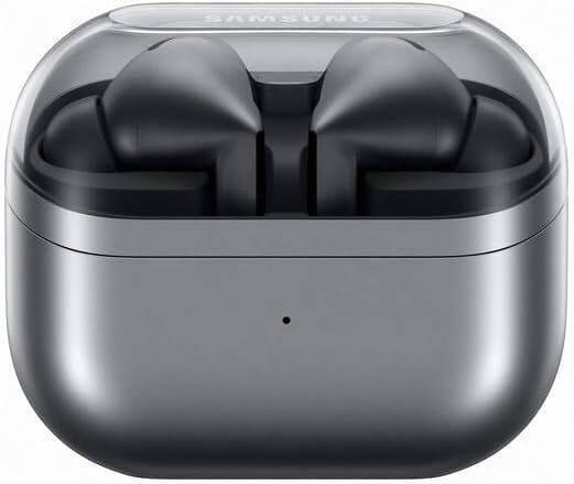 Back. Samsung - Samsung Galaxy Buds3 Pro Wireless Earbud Headphones  - Silver (International Version) - Silver.