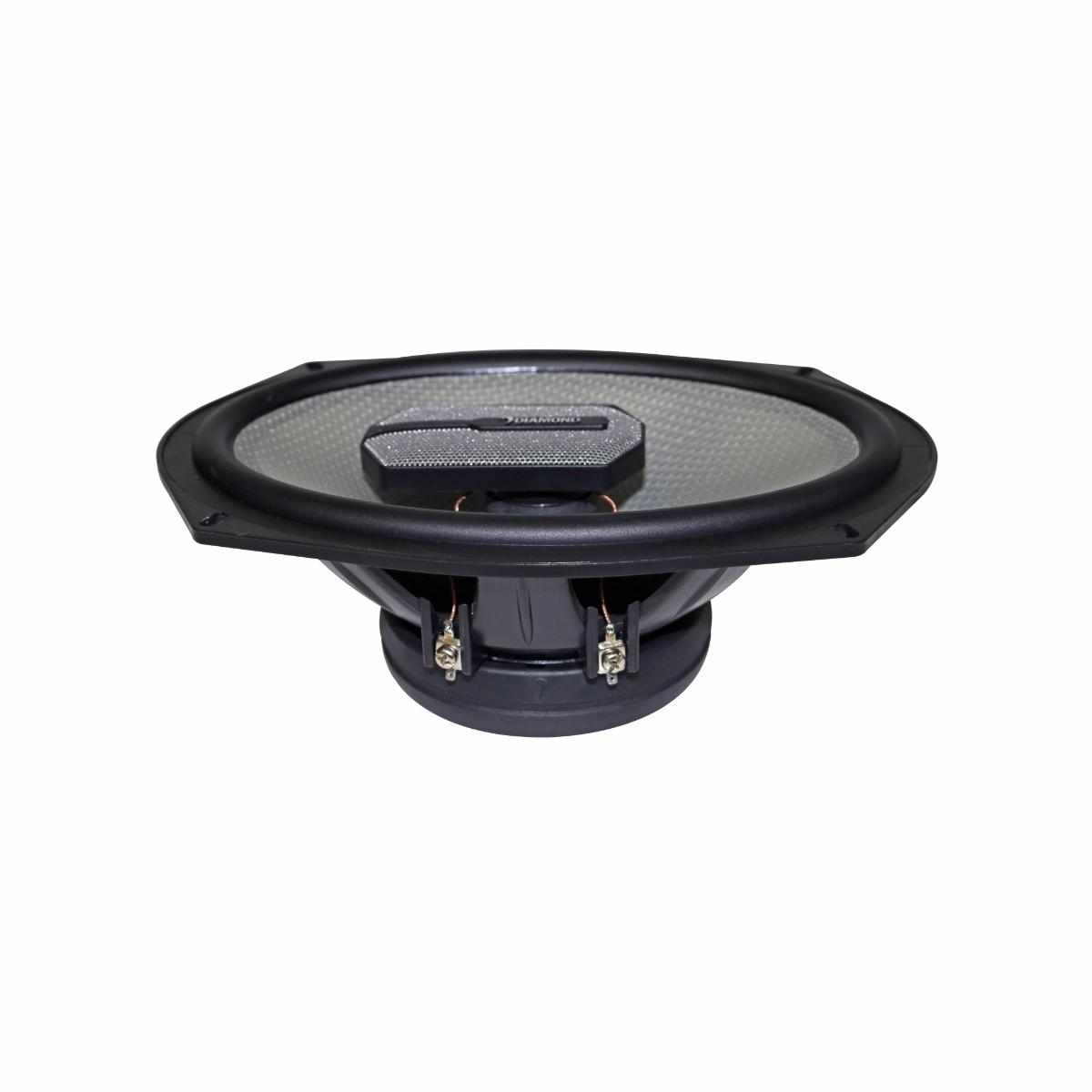 Alt View 1. Diamond Audio - Diamond Audio DMD693 - DMD Series 6"x9" 3-Way Coaxial Speakers - Black/Gray.
