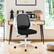 Alt View 11. Costway - Mesh Adjustable Rolling Computer Desk Chair with Flip-Up Armrests - White/Black.