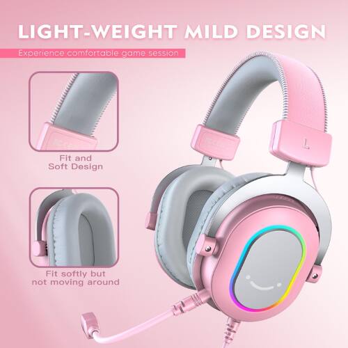 LIGHT-WEIGHT MILD DESIGN  
Experience comfortable game session  

Fit and Soft Design  

Fit softly but not moving around
