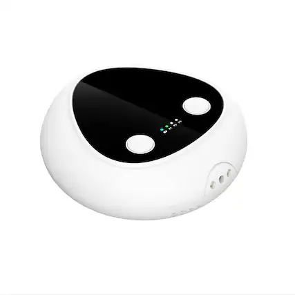 Front. MOOSOO - Rechargeable Cat Litter Deodorizer Dog Removal Air Purifier for Home Toilet Kitchen Pets Shoe Smoke Car Air Freshener - White.