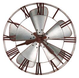 Howard Miller - 625723 Mill Shop Wall Clock 625723 - Silver