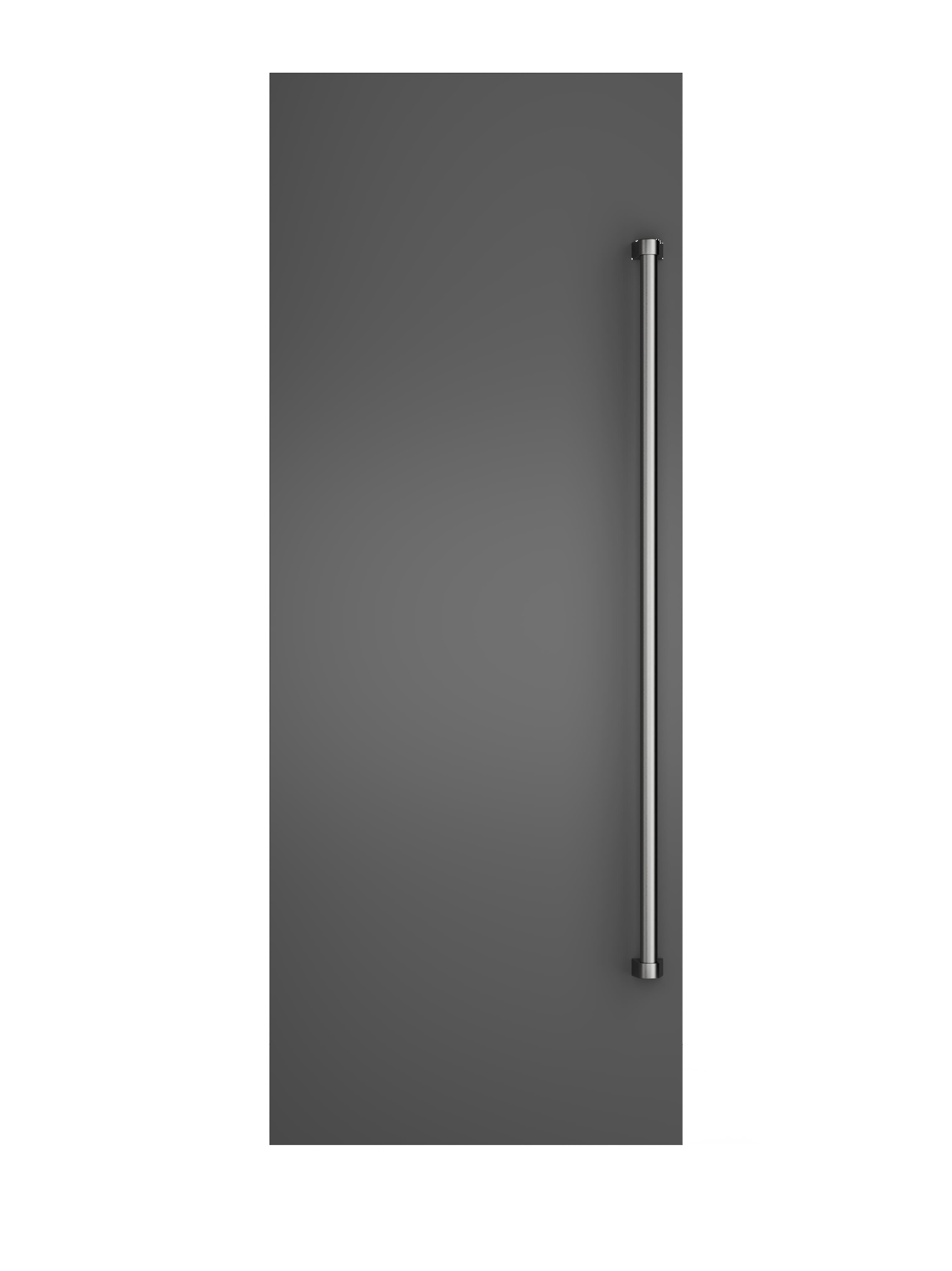 Viking - 30"W Column Door Panel w/Pro-style handle - Damascus Gray - Front_Zoom