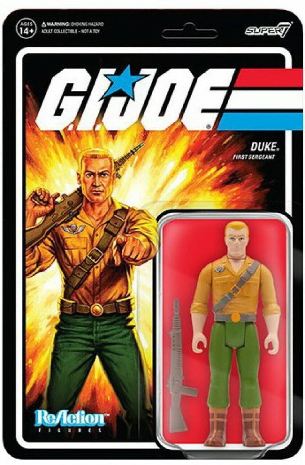 Super7 - G.I. Joe ReAction Figures Wave 2 - Duke - Collectibles