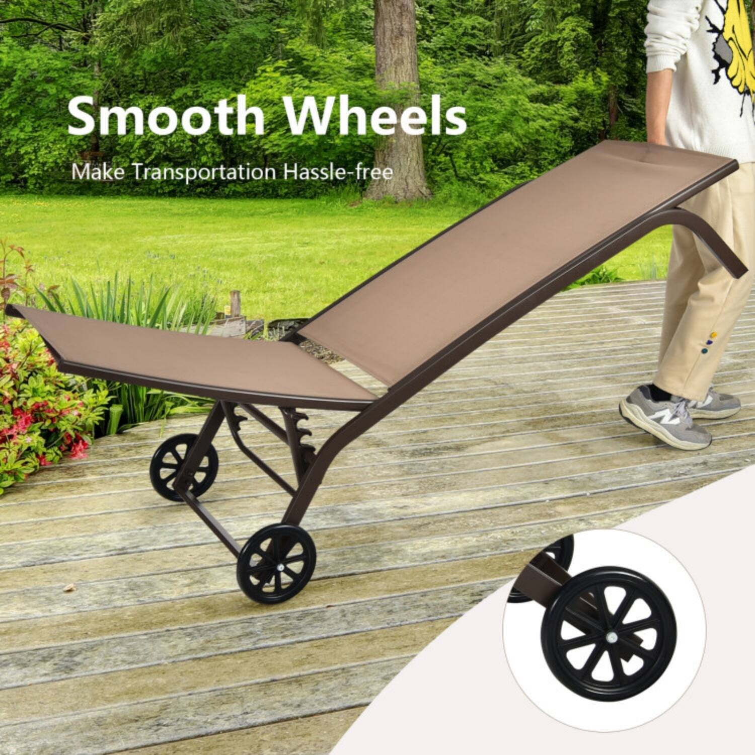 Smooth Wheels  
Make Transportation Hassle-free