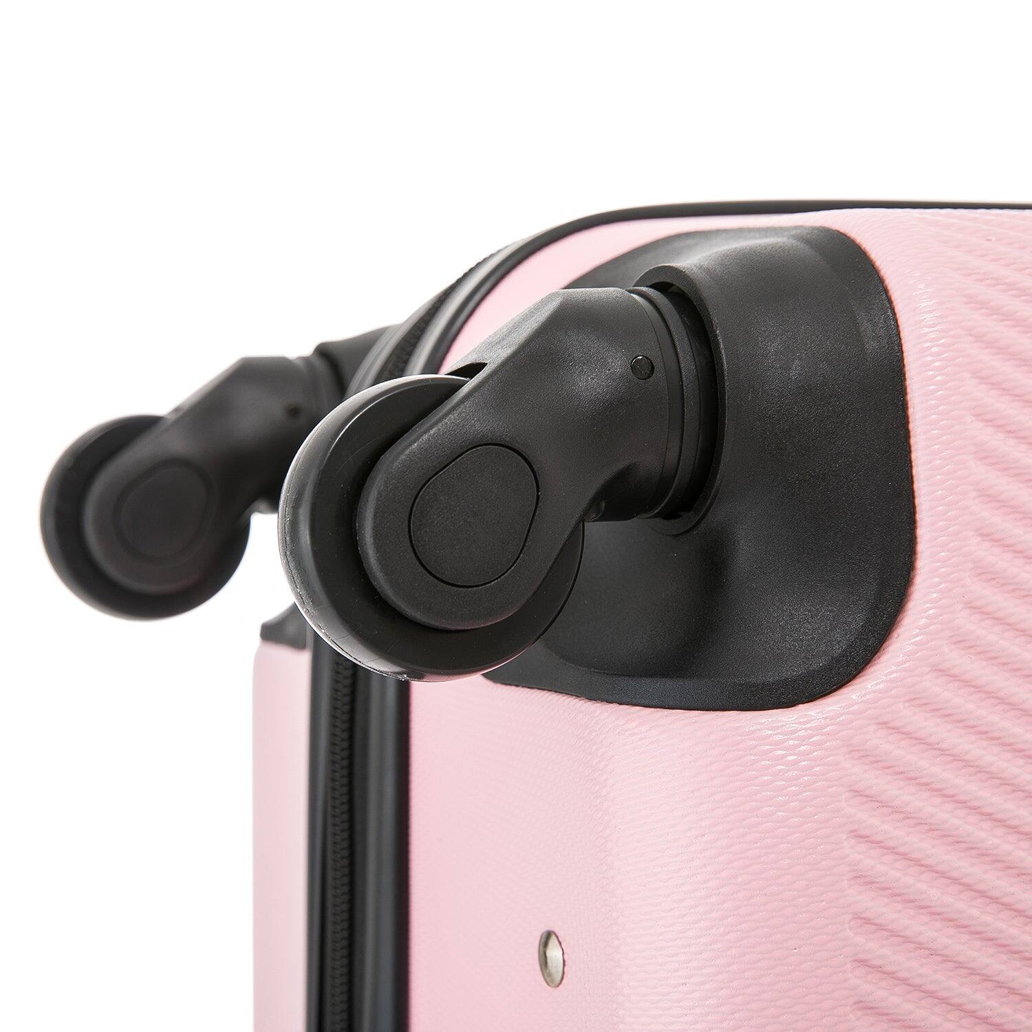 DUKAP Discovery Lightweight Hardside Spinner 3 Piece Luggage Set