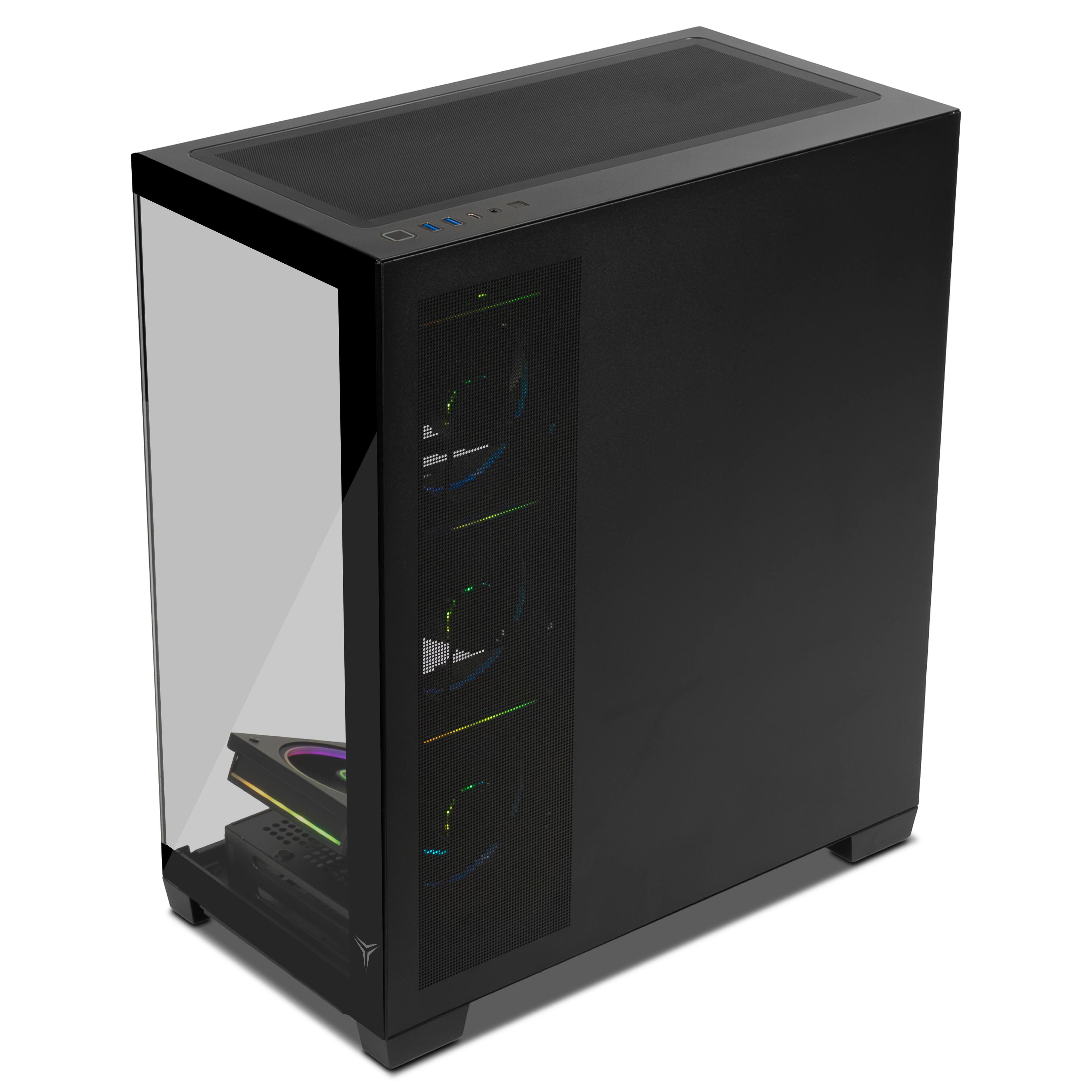 Alt View 2. YEYIAN - PC Gaming Astra X - RTX 5060 8GB : Intel Core Ultra 7 270K : 32GB DDR5 : 1TB NVMe SKU: YPI-AX270KC-560P1U.