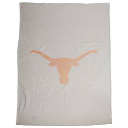 Logo Brands - Texas Longhorns 54" x 84" Sweatshirt Blanket - Multicolor