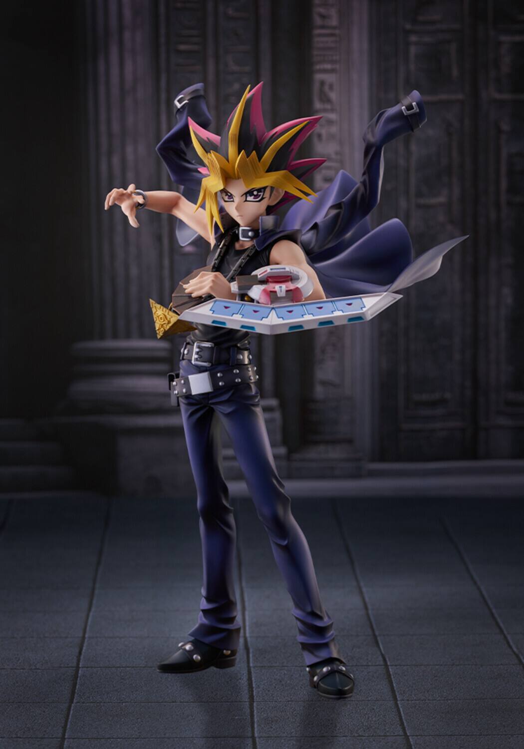 Alt View 1. PopMarket - Kotobukiya - Yu-Gi-Oh! - ARTFX J - Yami Yugi Passionate Duelists PVC Figure   - COLLECTIBLES - Multicolor.