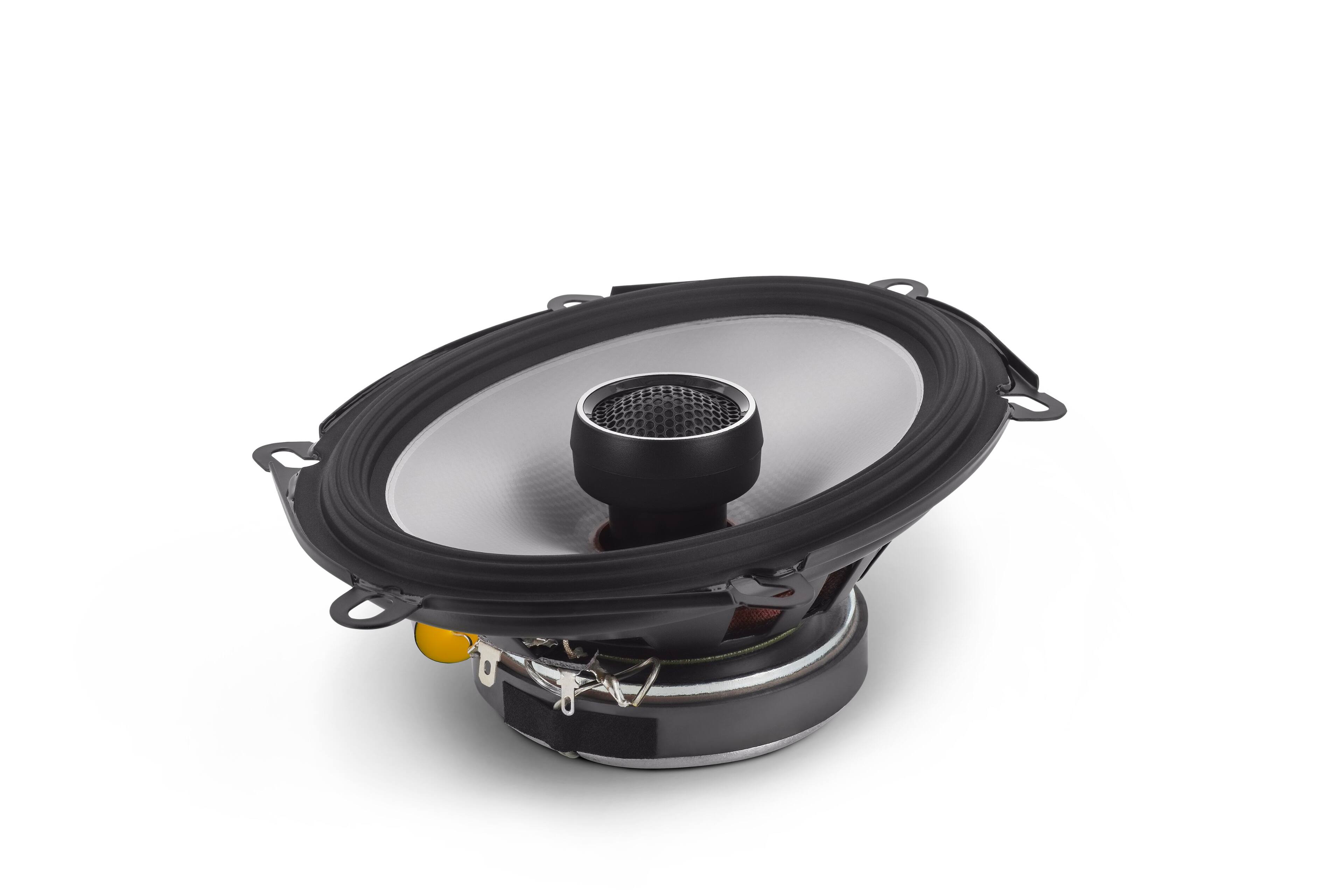 Angle. Alpine - S-Series 6 x 8" Hi-Resolution Coaxial Car Speakers with Glass Fiber Reinforced Cone (Pair) - Black.