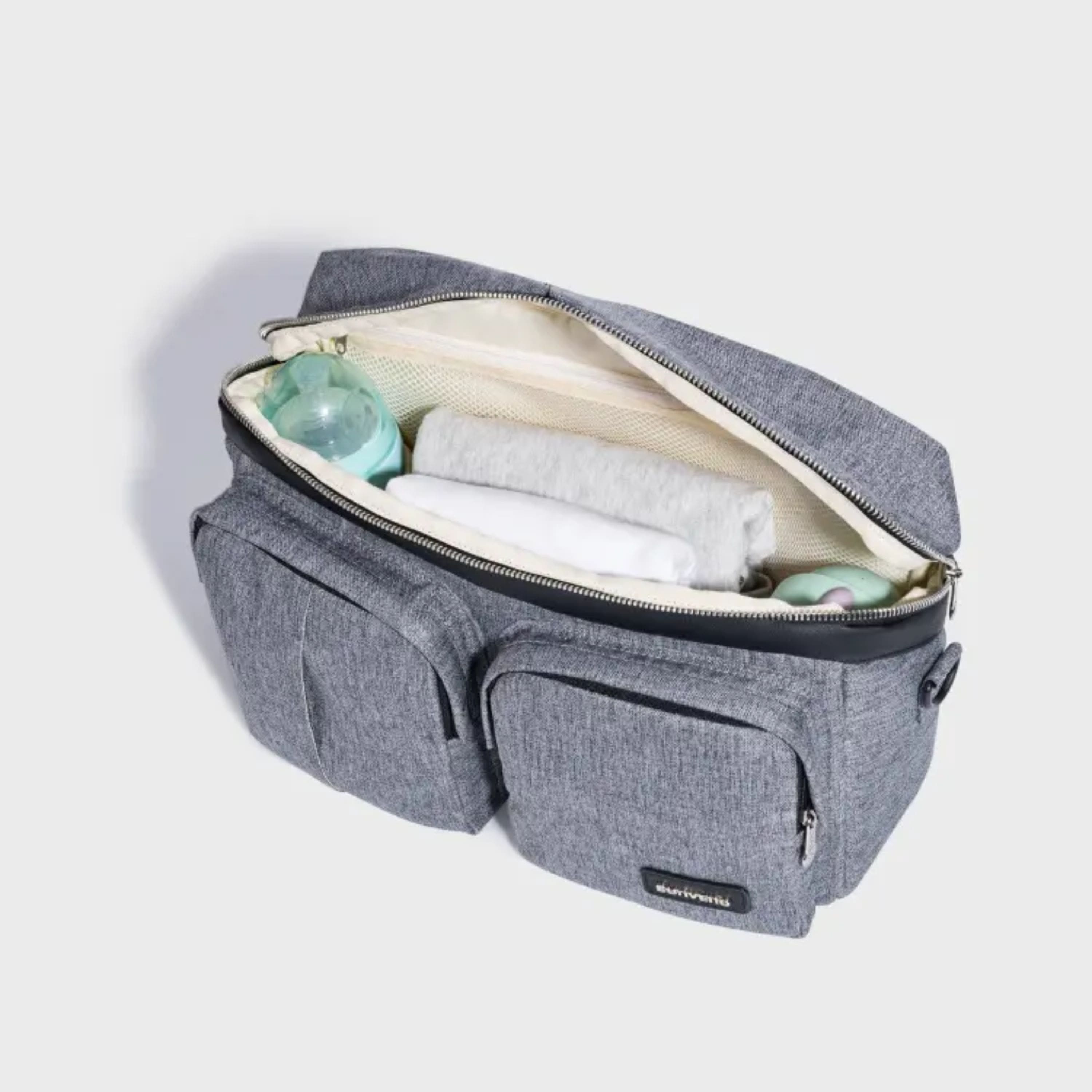 Kitcheniva - Stroller Organizer Caddy Bag - Gray