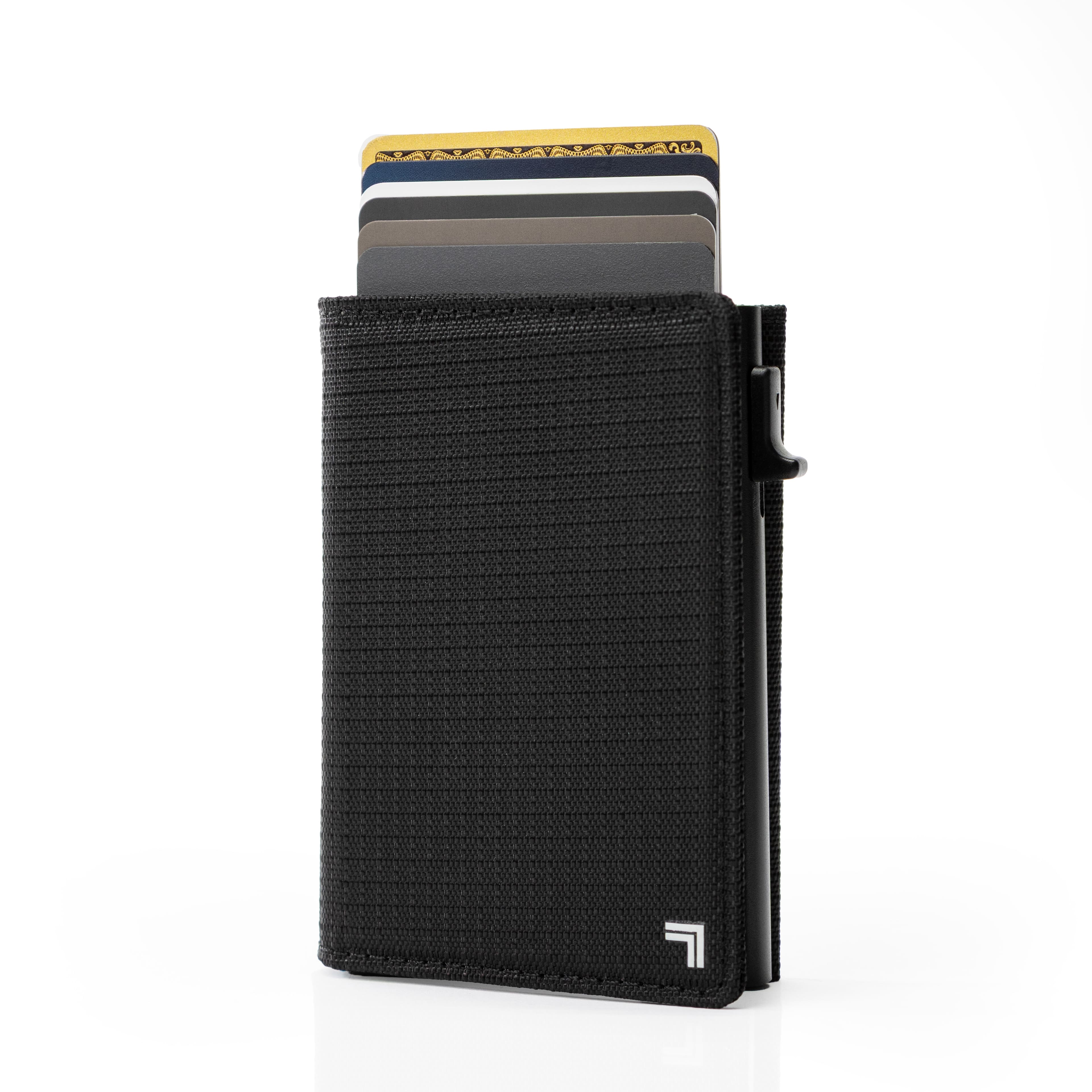 Sharper Image - Tri-Fold Wallet for Men with Pop Up Card Holder & RFID Blocking, 6 Cards Capacity with 5 Pockets - Black price history on PriceWatchPro