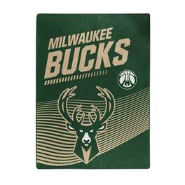 Sweet Home Collection - NBA Milwaukee Bucks 60" x 80" Raschel Throw Blanket - Green