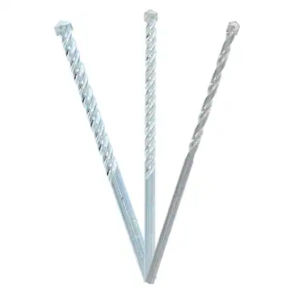 Front. Avanti - Avanti Pro Carbide Tipped Masonry Drill Bit Set Straight Shank 3 pc.